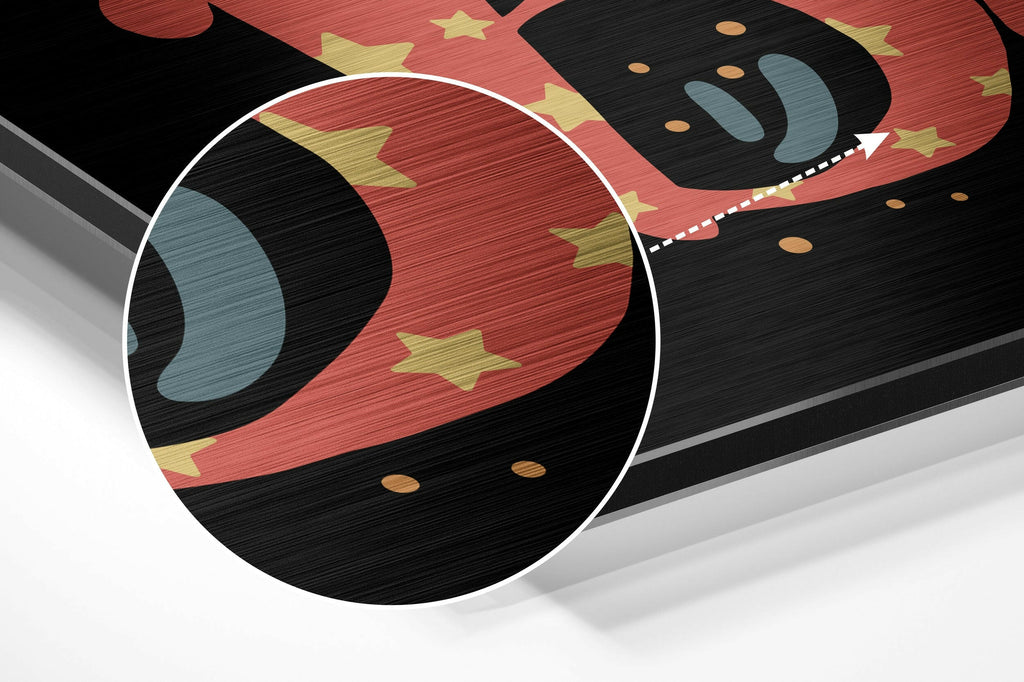 Dream Big Brushed Aluminium Dibond Wall Art-2