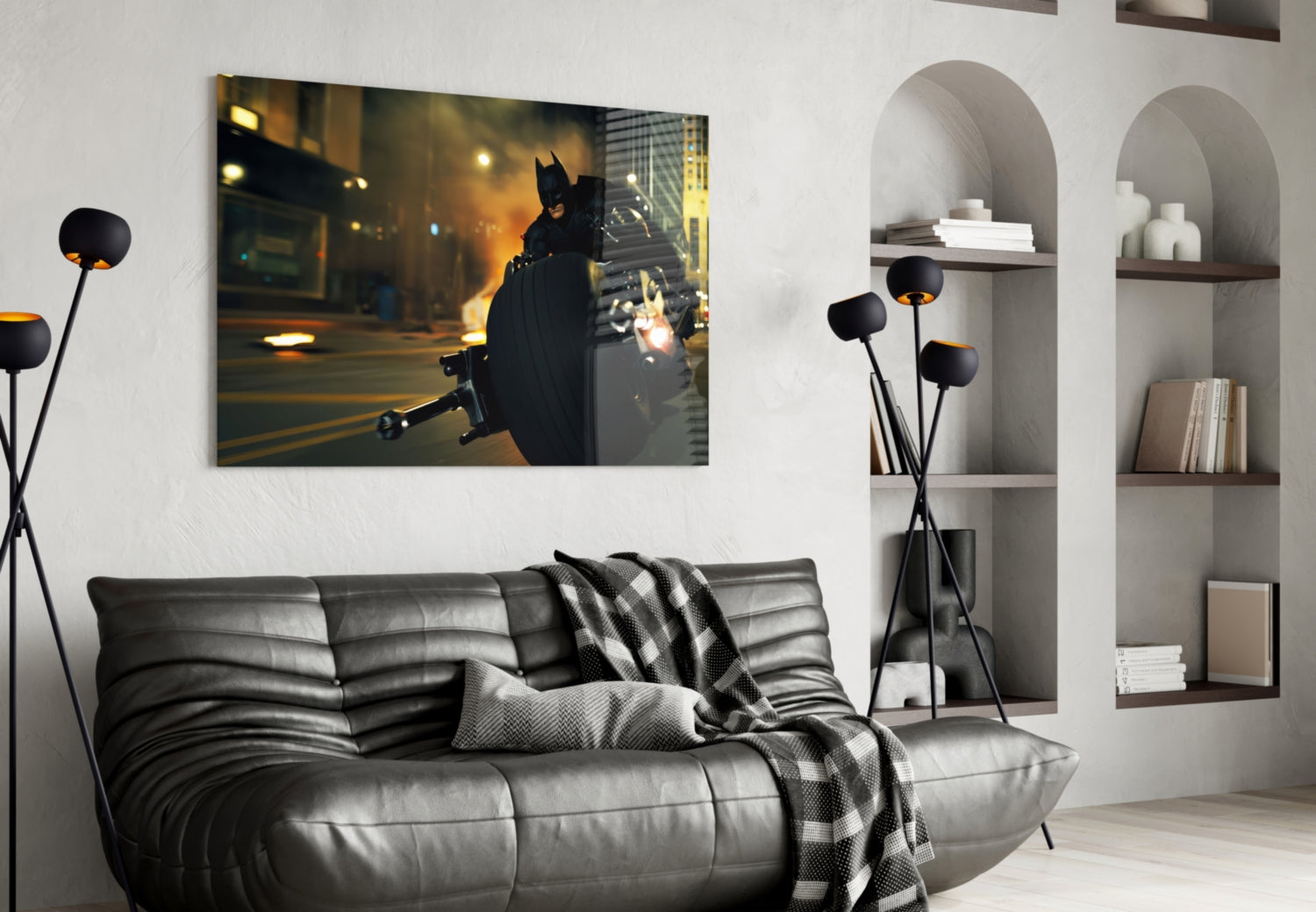 Batman Glass Wall Art-3