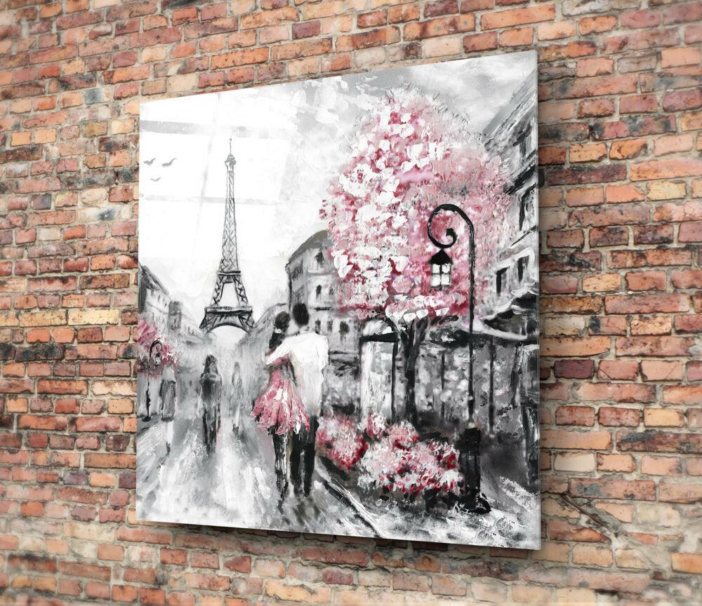 Paris Glass Wall Art-1