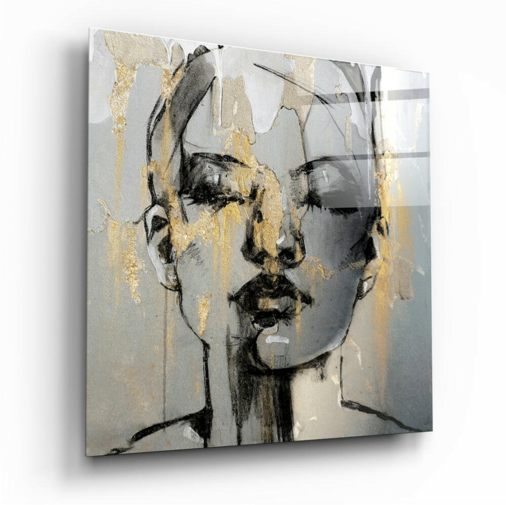Women's Glass Wall Art-0