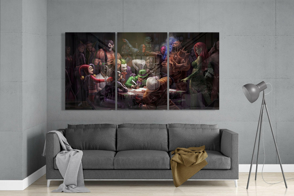 Letter To Batman Glass Art-2