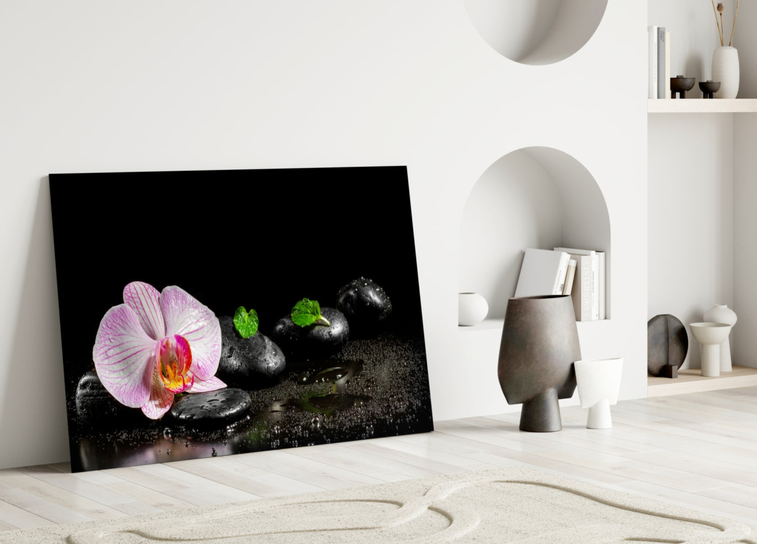 Spa Glass Wall Art-2