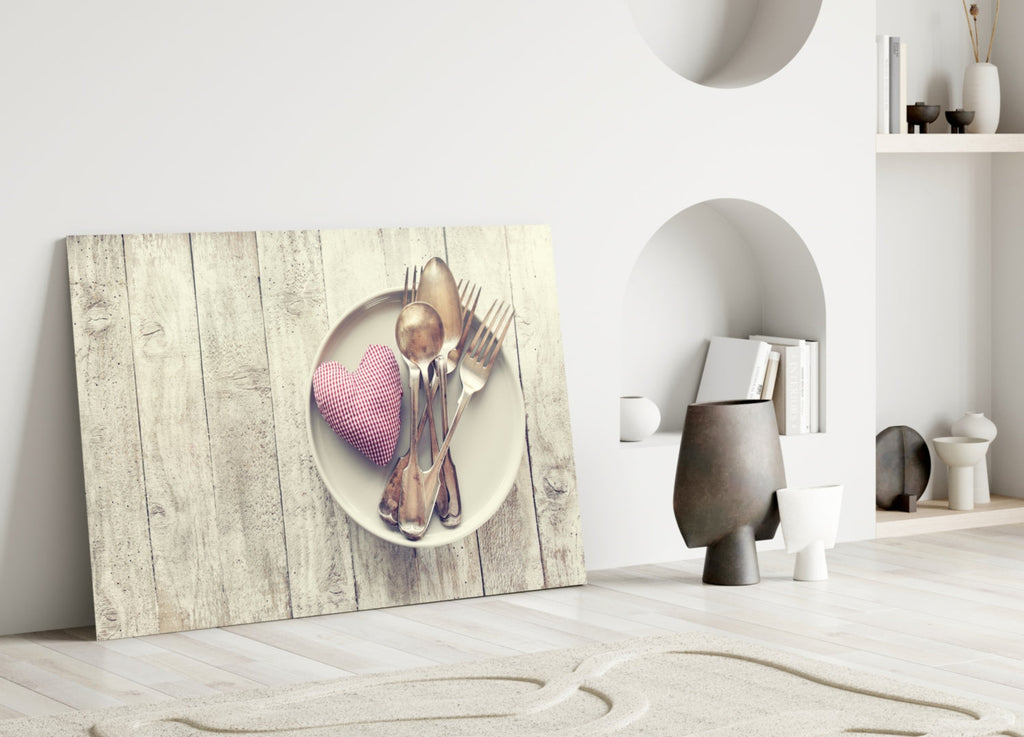 Heart Glass Wall Art-2