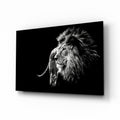 Lion Glass Wall Art-0