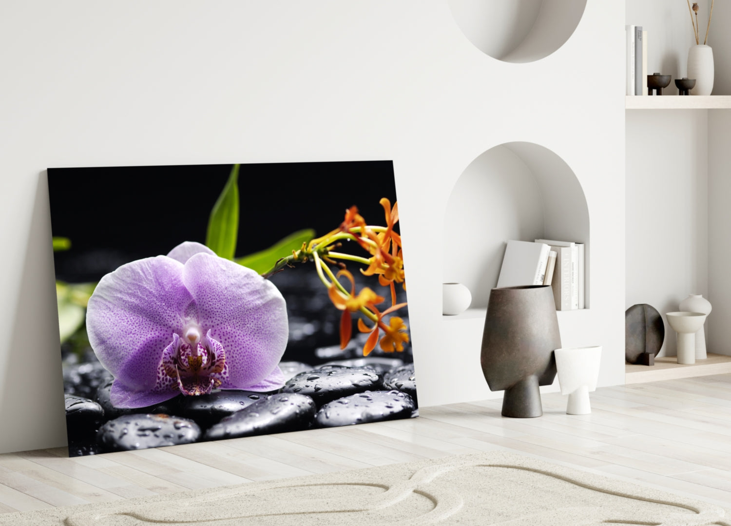 Spa Glass Wall Art-2