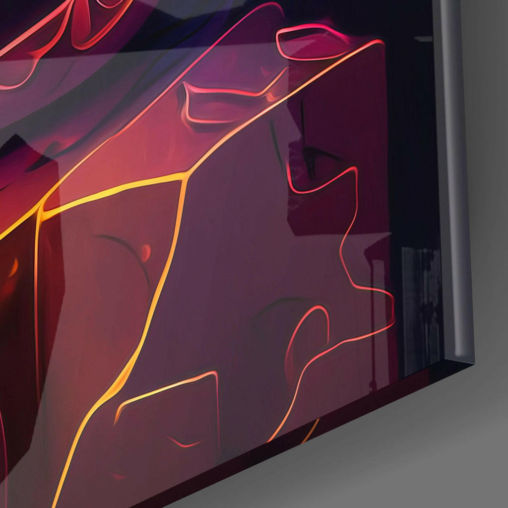 Ancient Cat Glass Wall Art  || Designers Collection-2