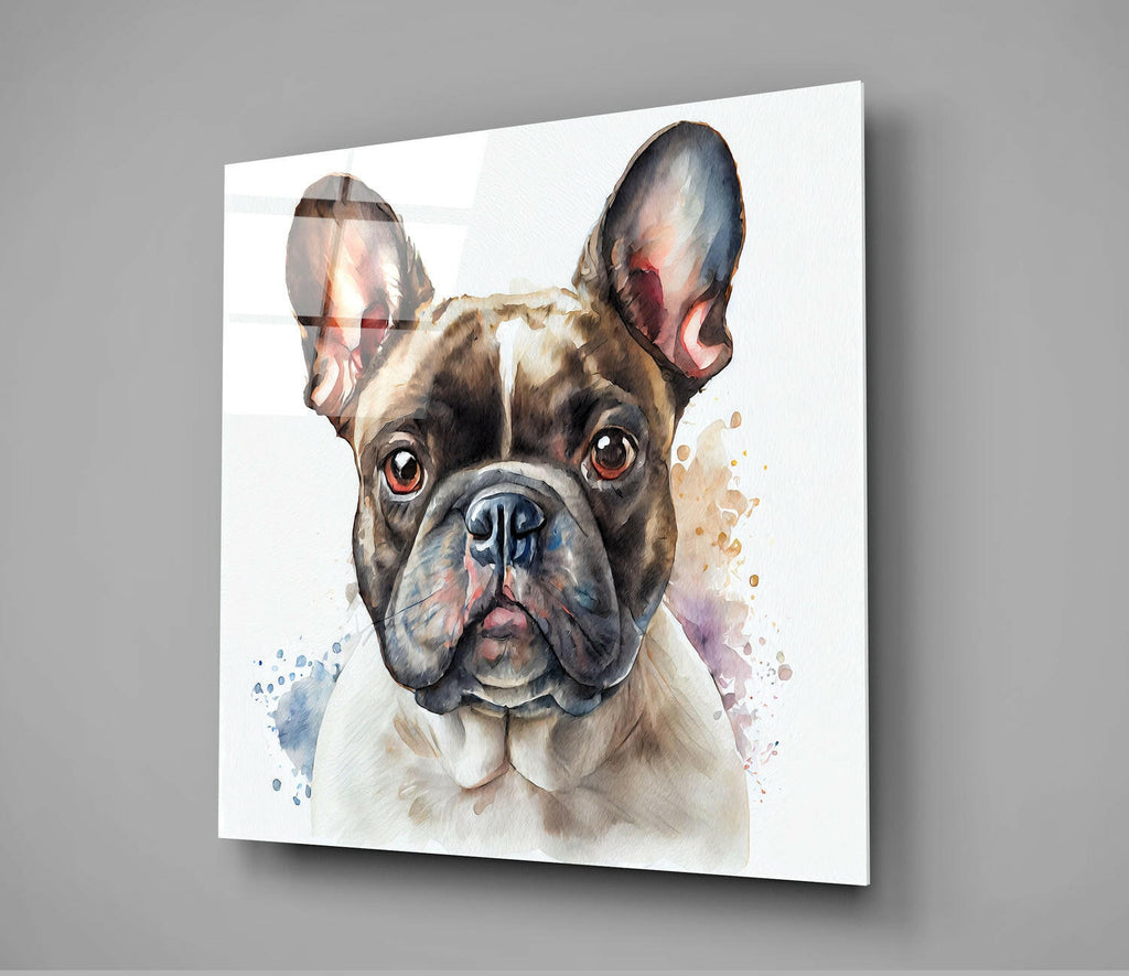 Cute Dog Glass Wall Art  || Designers Collection-1