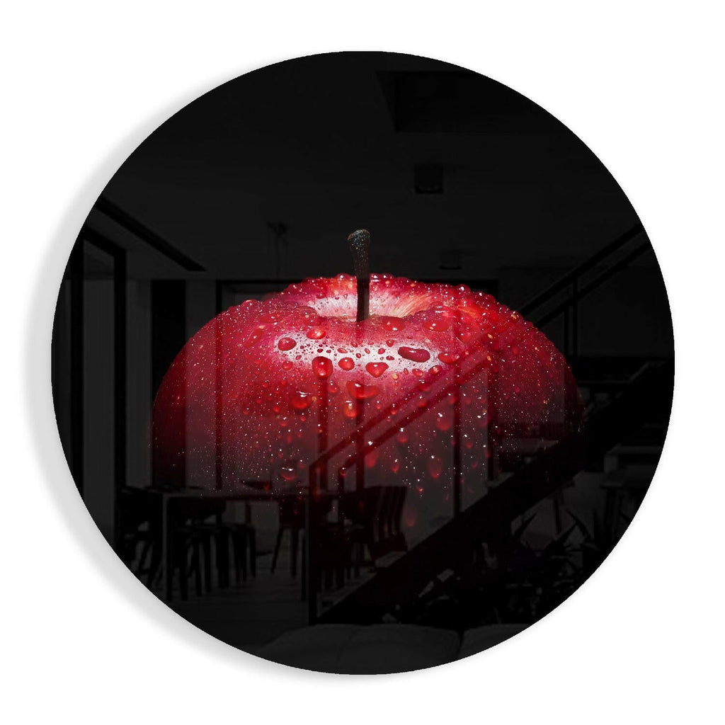 Apple Glass Wall Art-0