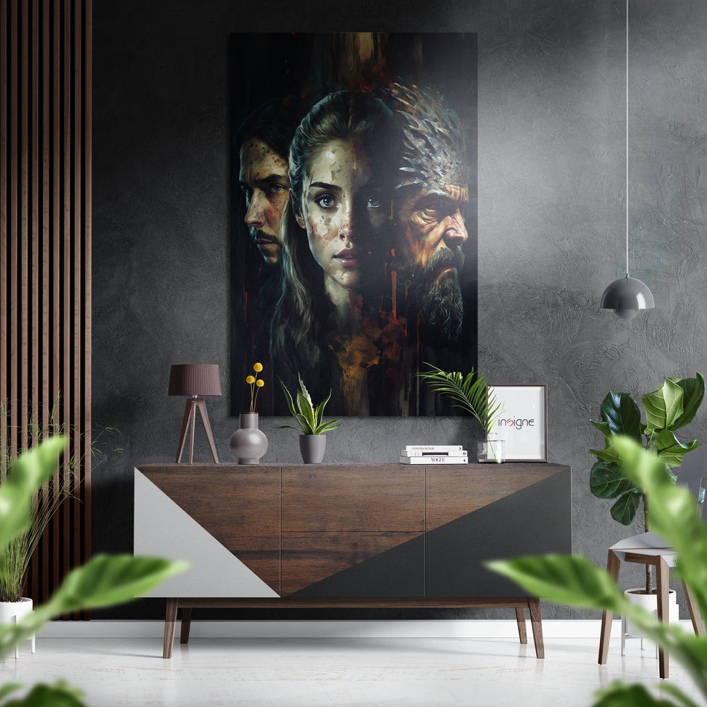 Game of Thrones Brushed Aluminum Dibond Wall Art-0