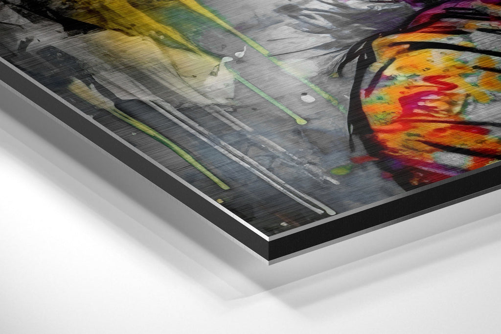 Face of Her Brushed Aluminum Dibond Wall Art-1