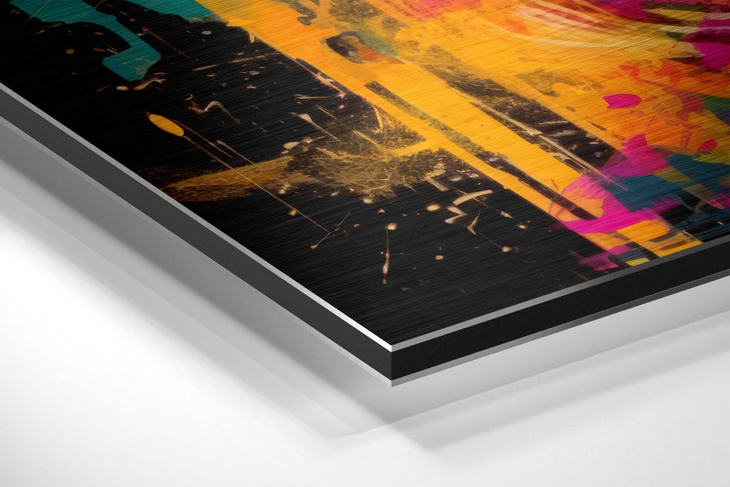 Face of Her Brushed Aluminum Dibond Wall Art-1