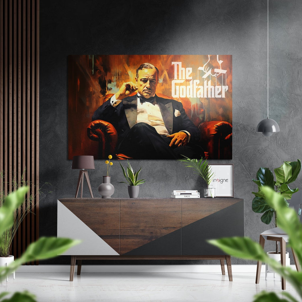 The Godfather Brushed Aluminum Dibond Wall Art-0