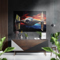 Starfighter Brushed Aluminum Dibond Wall Art-0