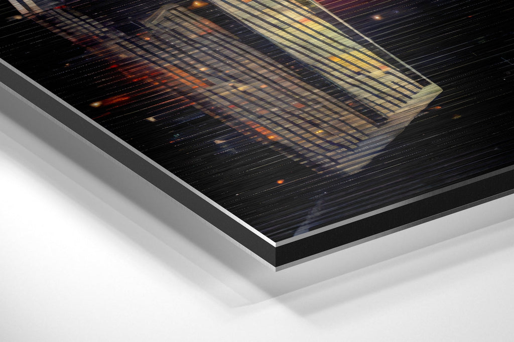 Starfighter Brushed Aluminum Dibond Wall Art-1