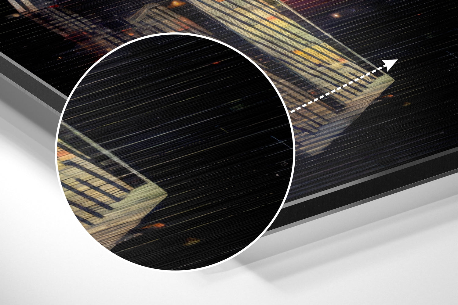 Starfighter Brushed Aluminum Dibond Wall Art-2