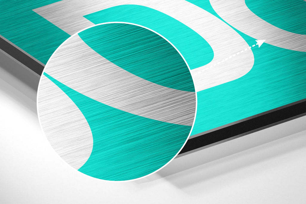 Get Shit Done Brushed Aluminum Dibond Wall Art-2