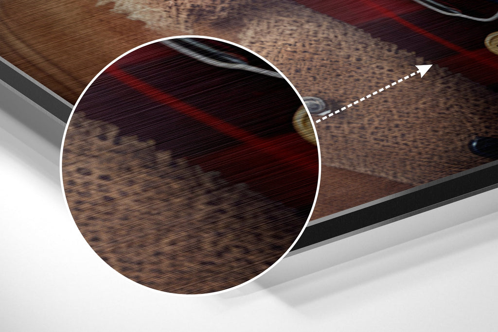 Mr. Dog Brushed Aluminum Dibond Wall Art-2