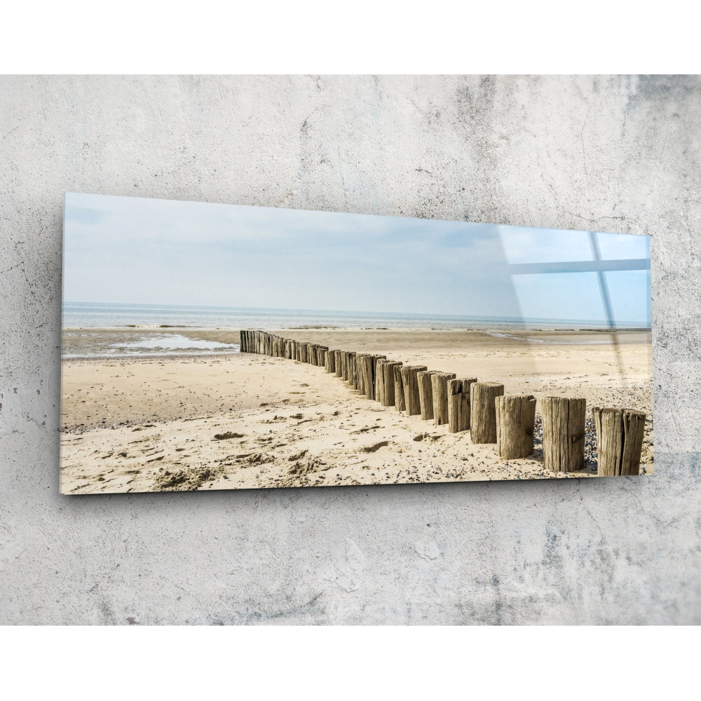 Beach Glass Wall Art (36"x14")-0