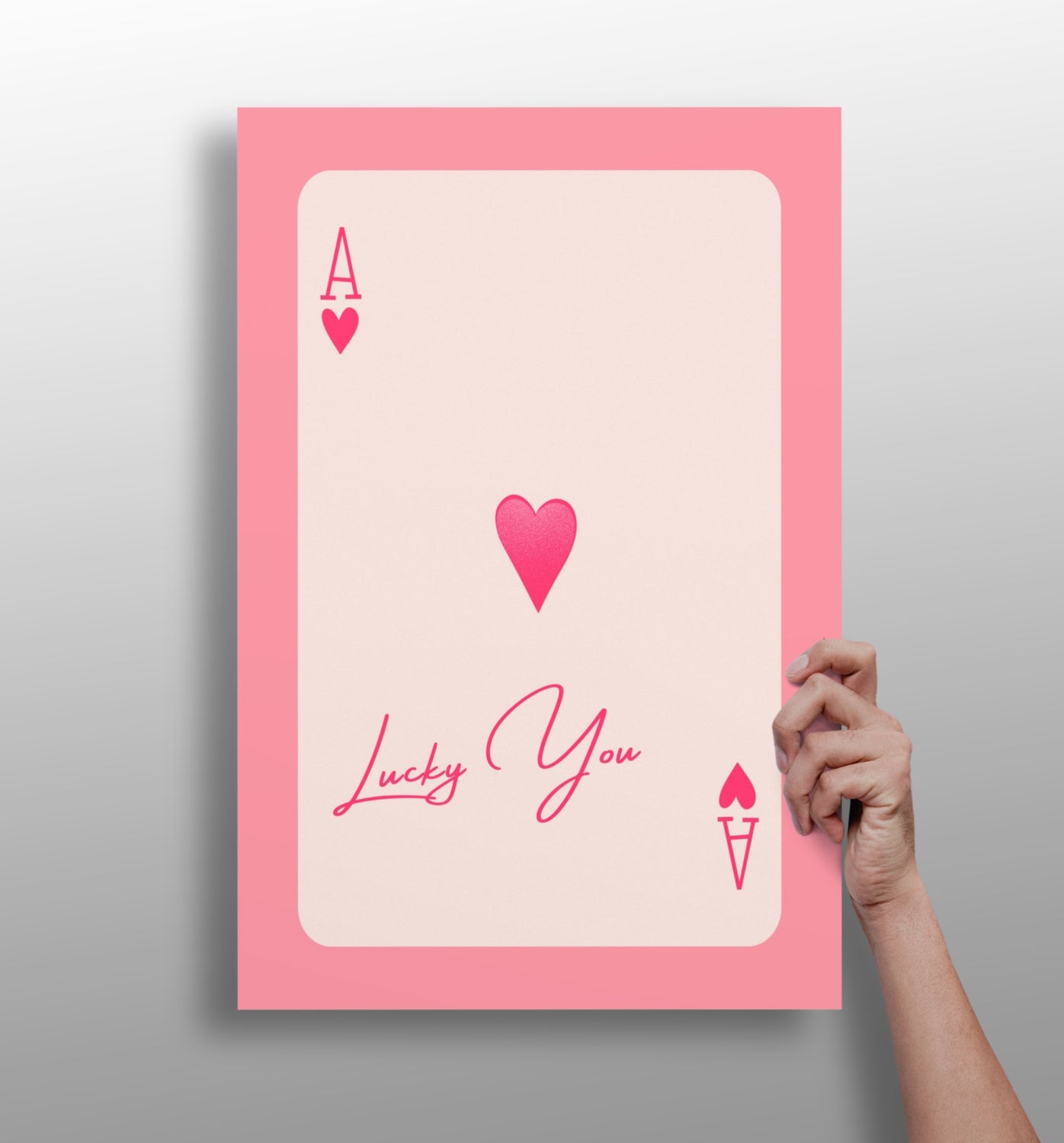 Ace Lucky You Aluminum Print-0