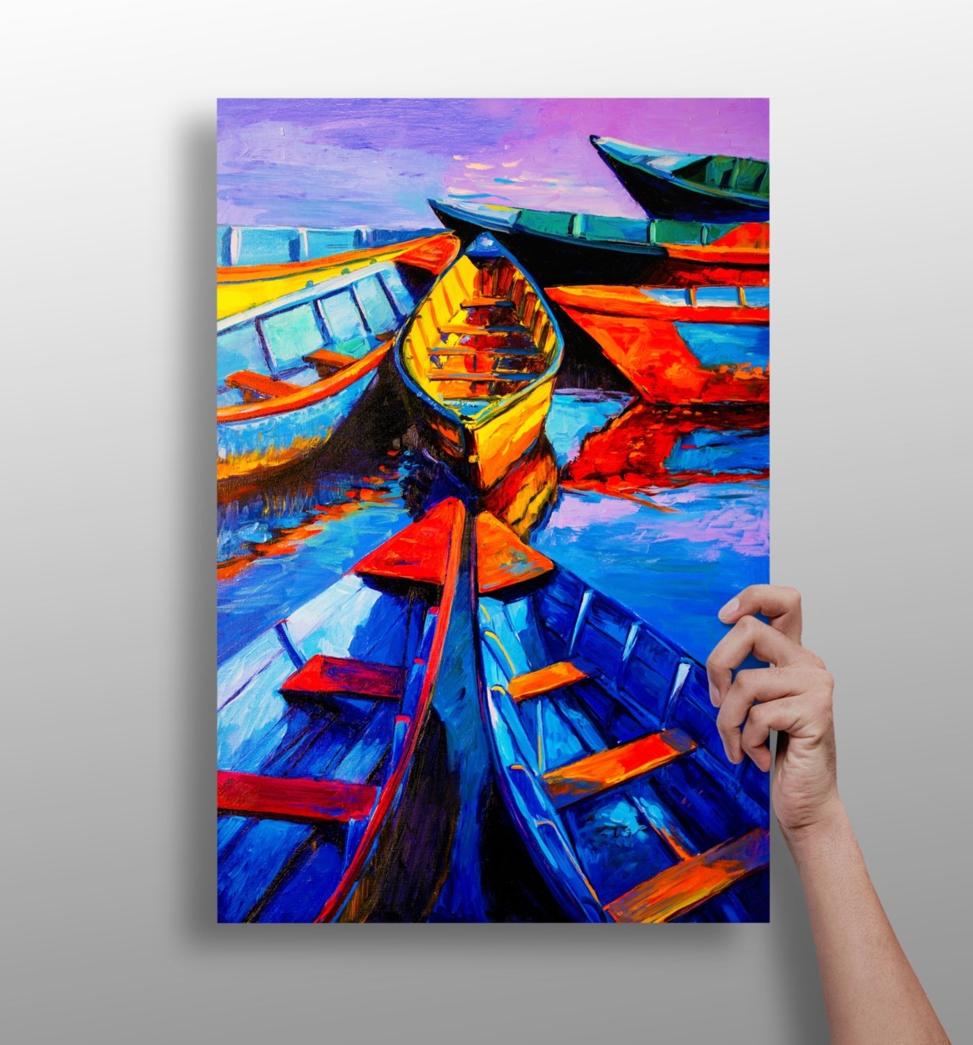 Kayaks Aluminum Print-0