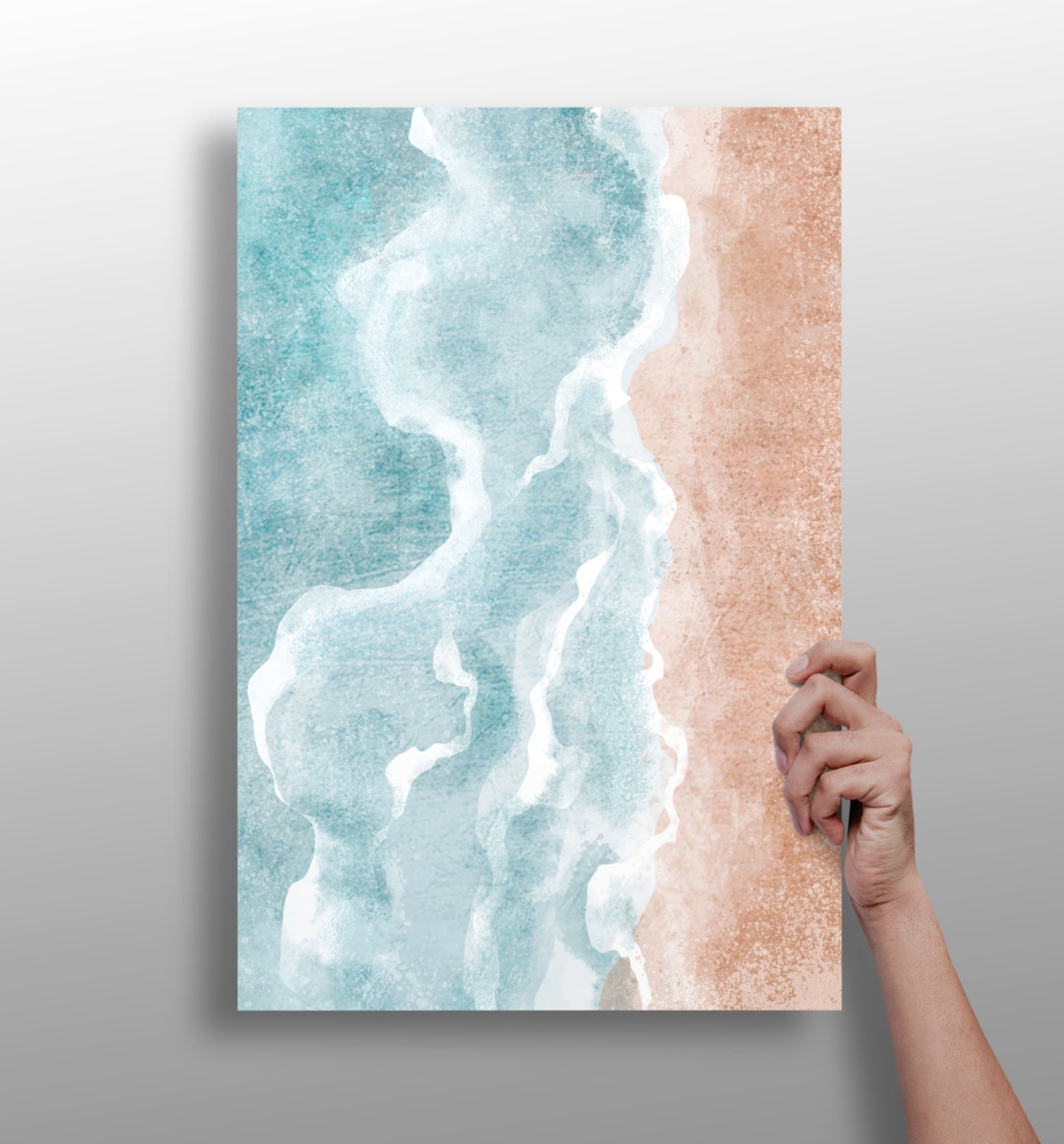 Seashore Aluminum Print-0