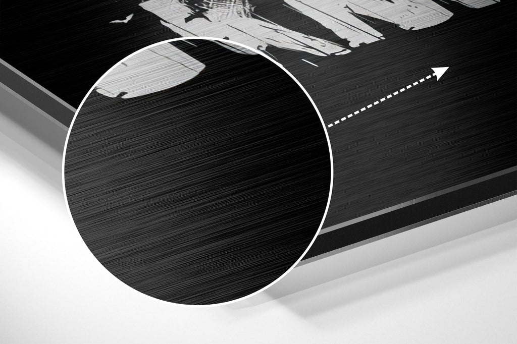 Batman Brushed Aluminium Dibond Wall Art-2