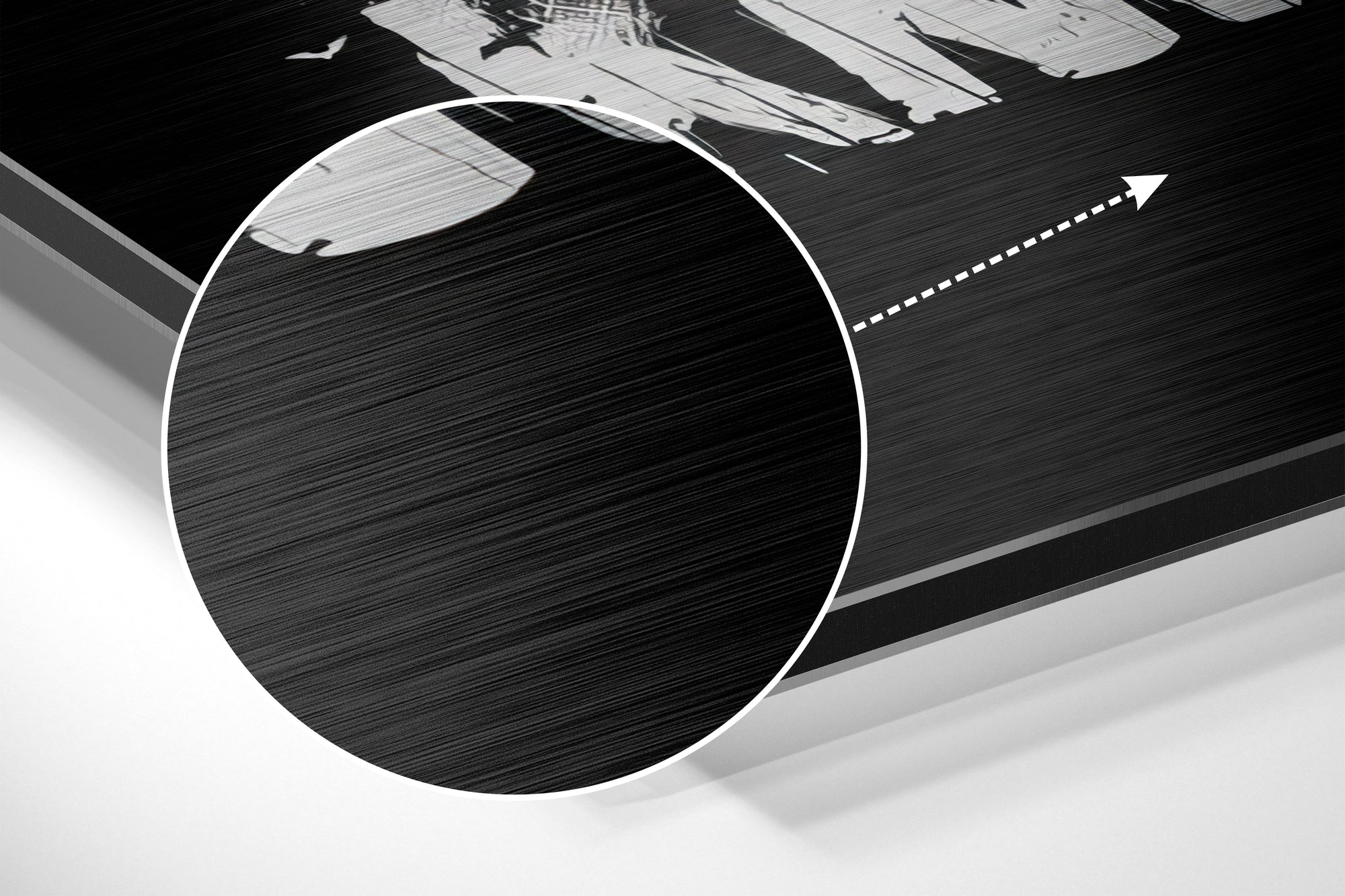 Batman Brushed Aluminium Dibond Wall Art-2