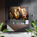 Budha Brushed Aluminium Dibond Wall Art-0