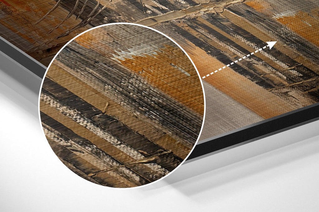 City Silhouette Brushed Aluminium Dibond Wall Art-2