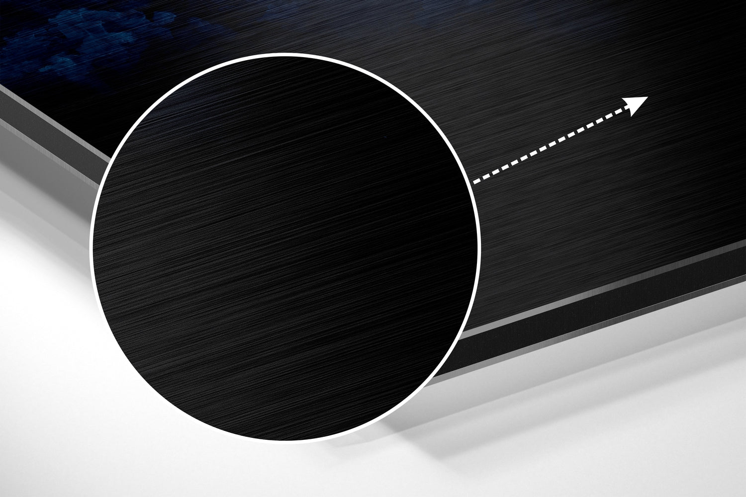 Space Brushed Aluminium Dibond Wall Art-2