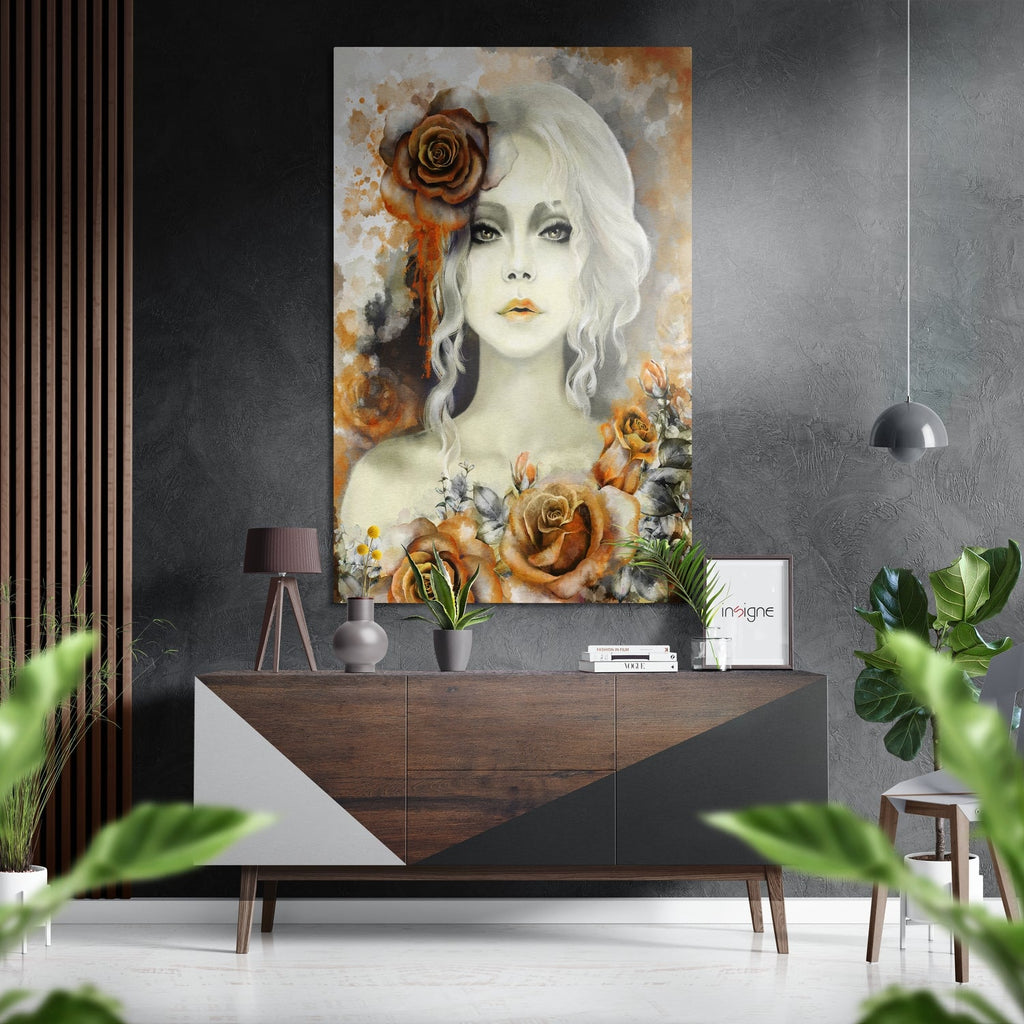 Beauty Brushed Aluminium Dibond Wall Art-0