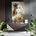 Beauty Brushed Aluminium Dibond Wall Art-0