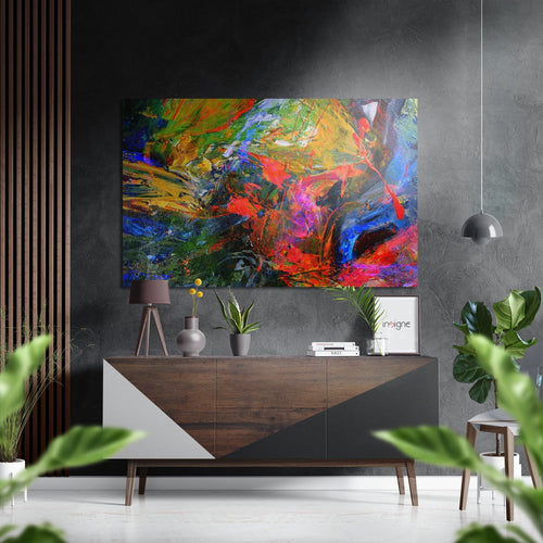 Anarchy of Colors Brushed Aluminium Dibond Wall Art-0