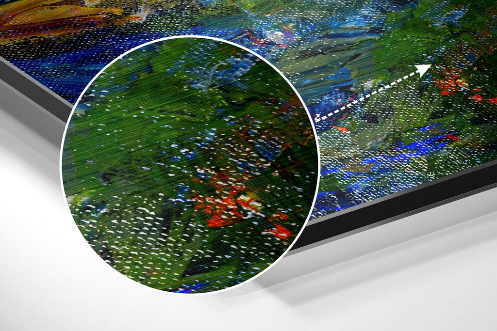 Anarchy of Colors Brushed Aluminium Dibond Wall Art-2