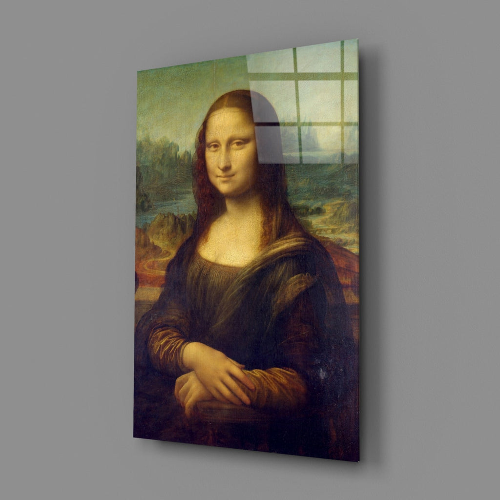 Mona Lisa Glass Wall Art-1