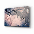 Abstract Depth Glass Wall Art.