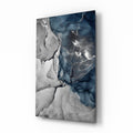 Abstract Depth Glass Wall Art.