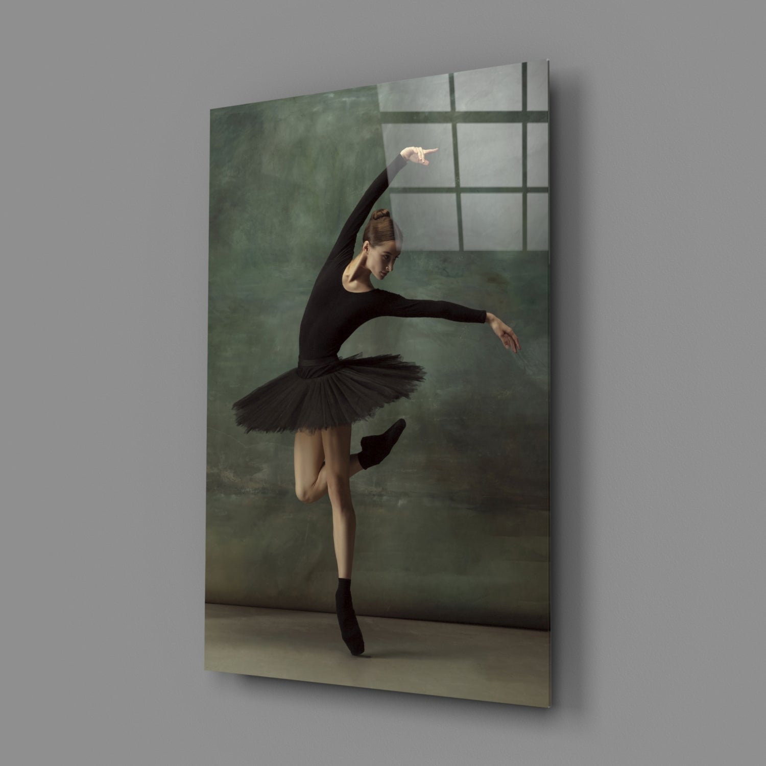 Ballerina Glass Wall Art-1