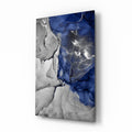 Blue Marble Glass Art-0