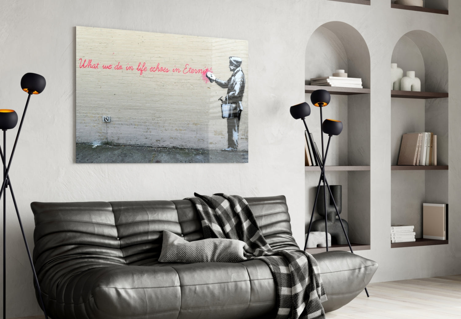 What We Do in Life Glass Art-3