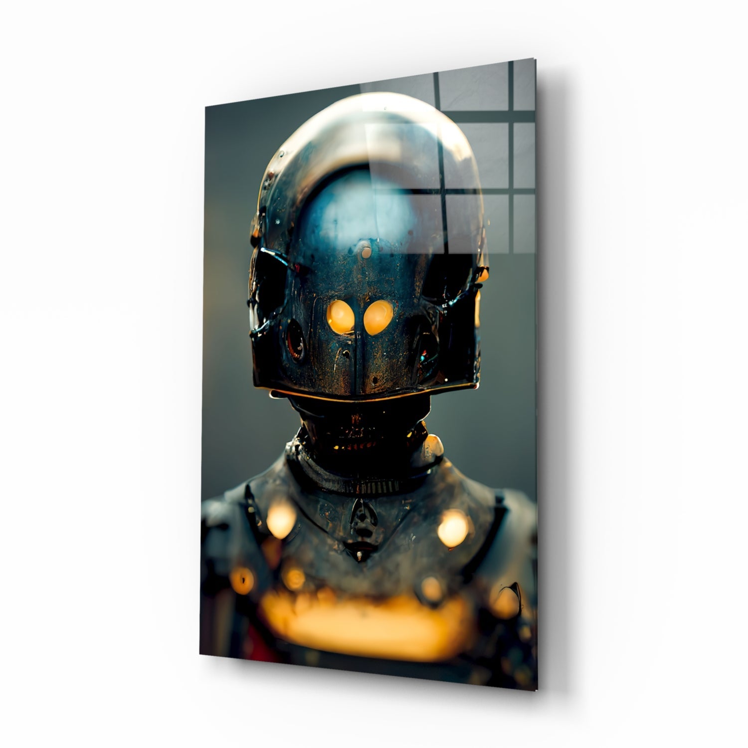 Fighter  Glass Art  || Designer Collection-0