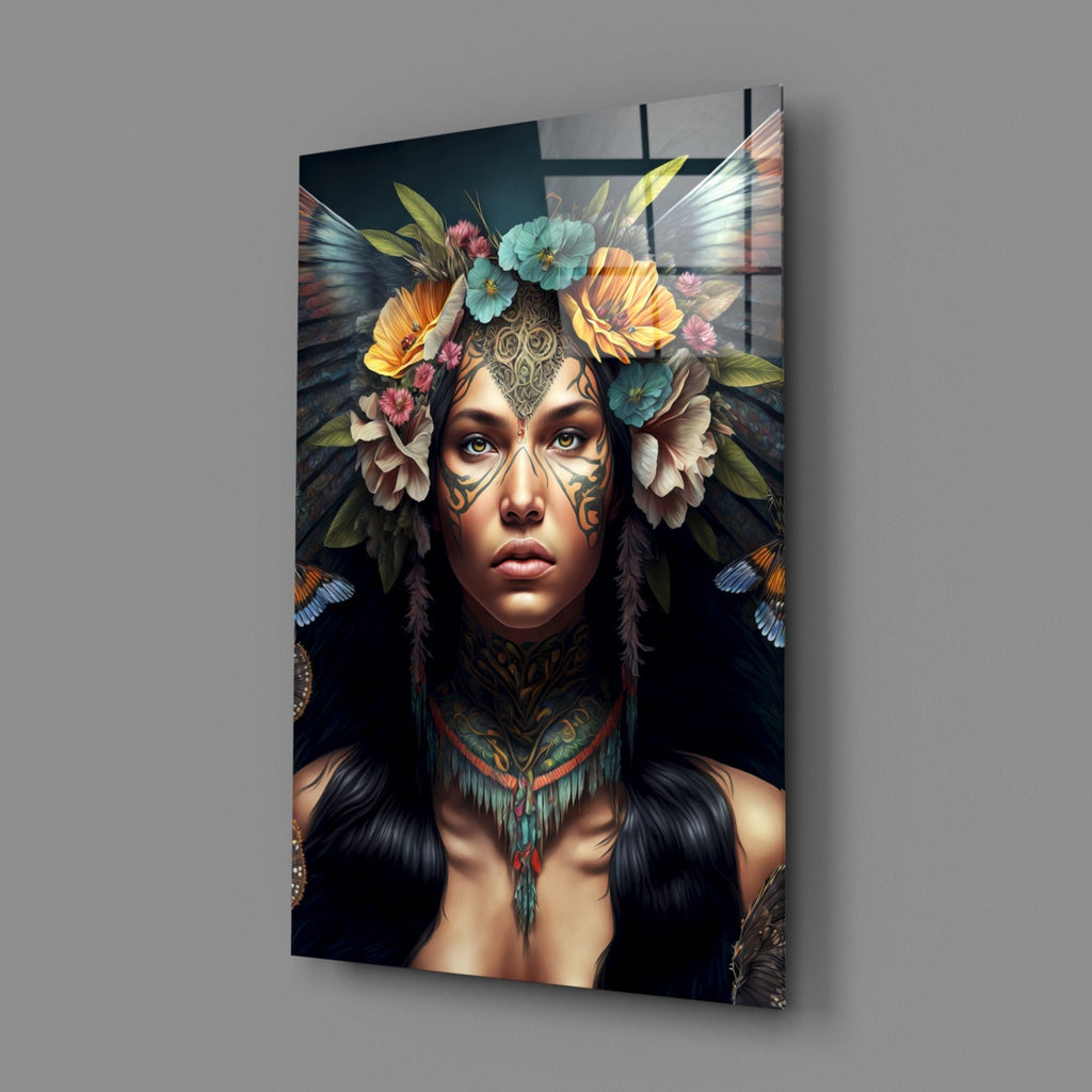 Warrior Beautiful Glass Wall Art  || Designers Collection-1