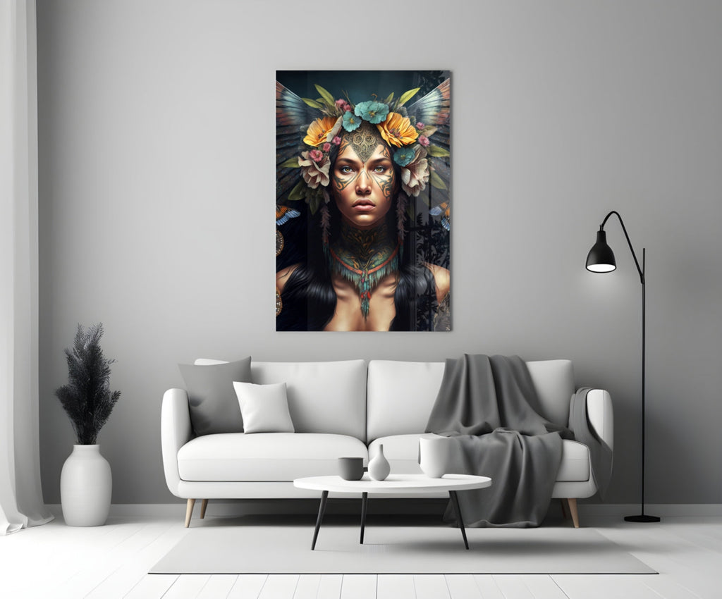 Warrior Beautiful Glass Wall Art  || Designers Collection-2