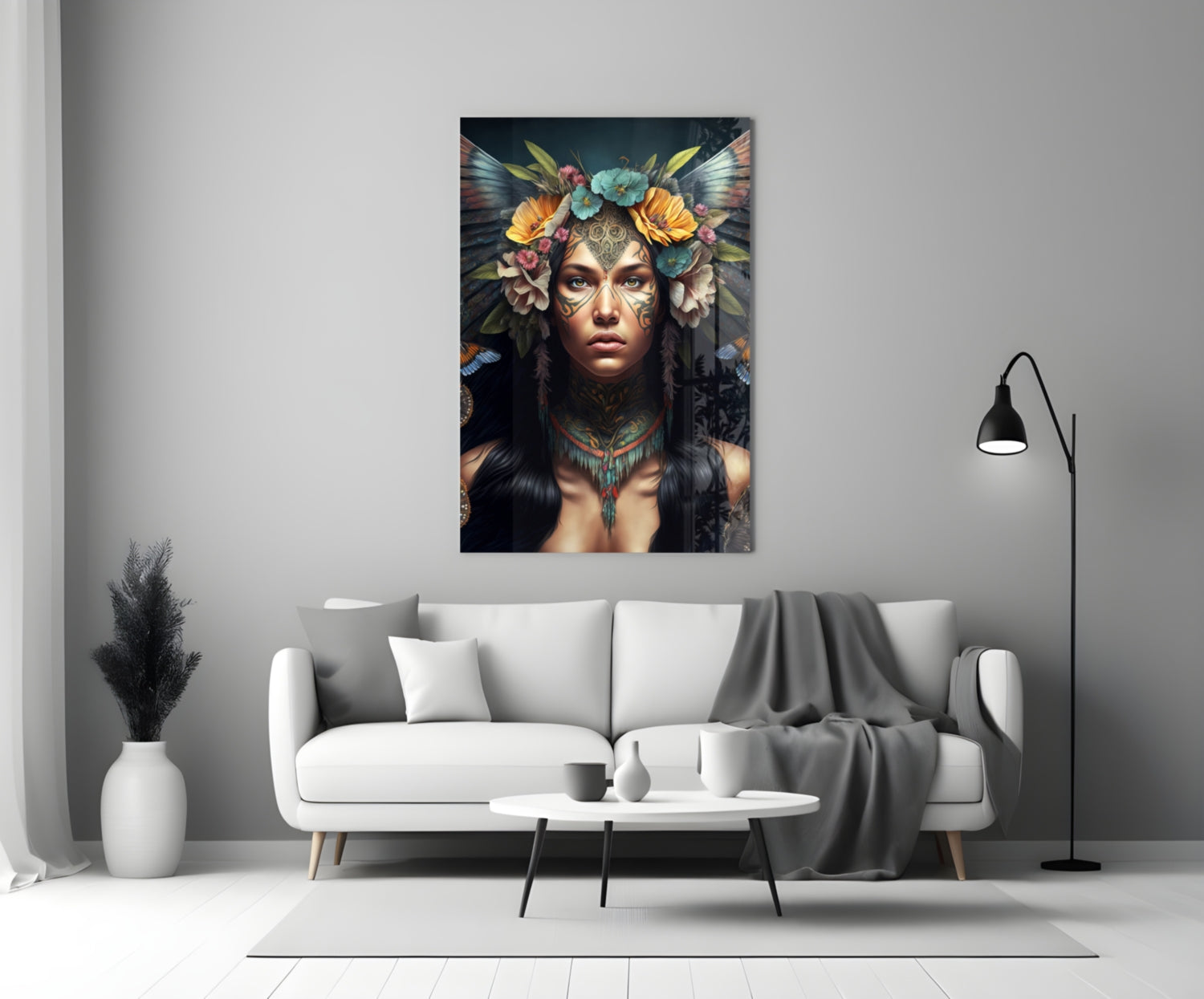 Warrior Beautiful Glass Wall Art  || Designers Collection-2
