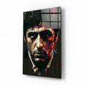 Al Pacino Glass Wall Art  || Designer Collection-0
