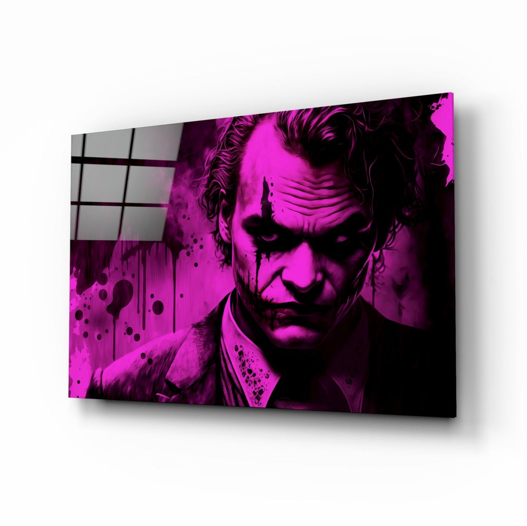 Joker Glass Wall Art  || Designer Collection-0