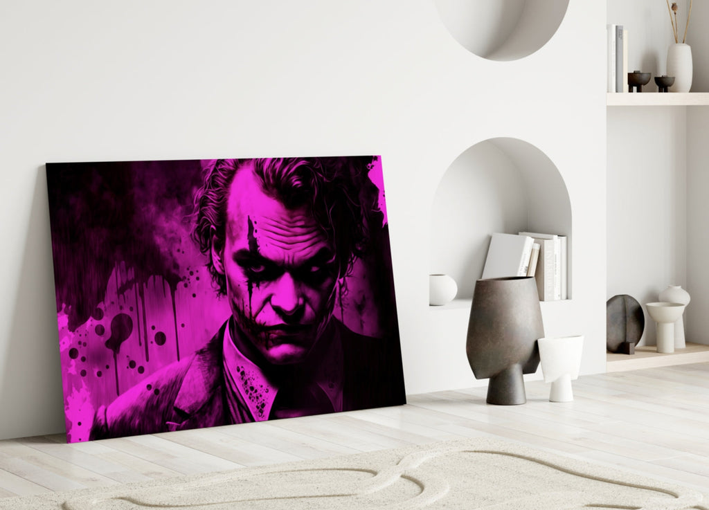 Joker Glass Wall Art  || Designer Collection-2