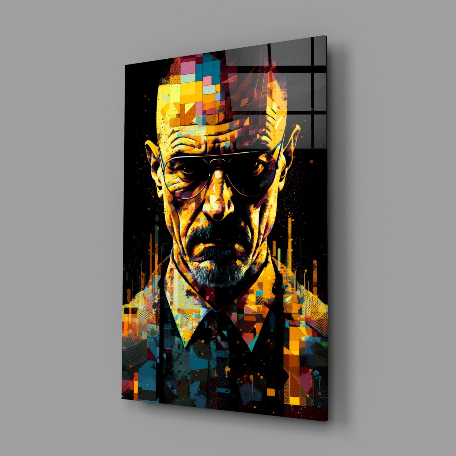 Heisenberg Glass Wall Art || Designer Collection-1