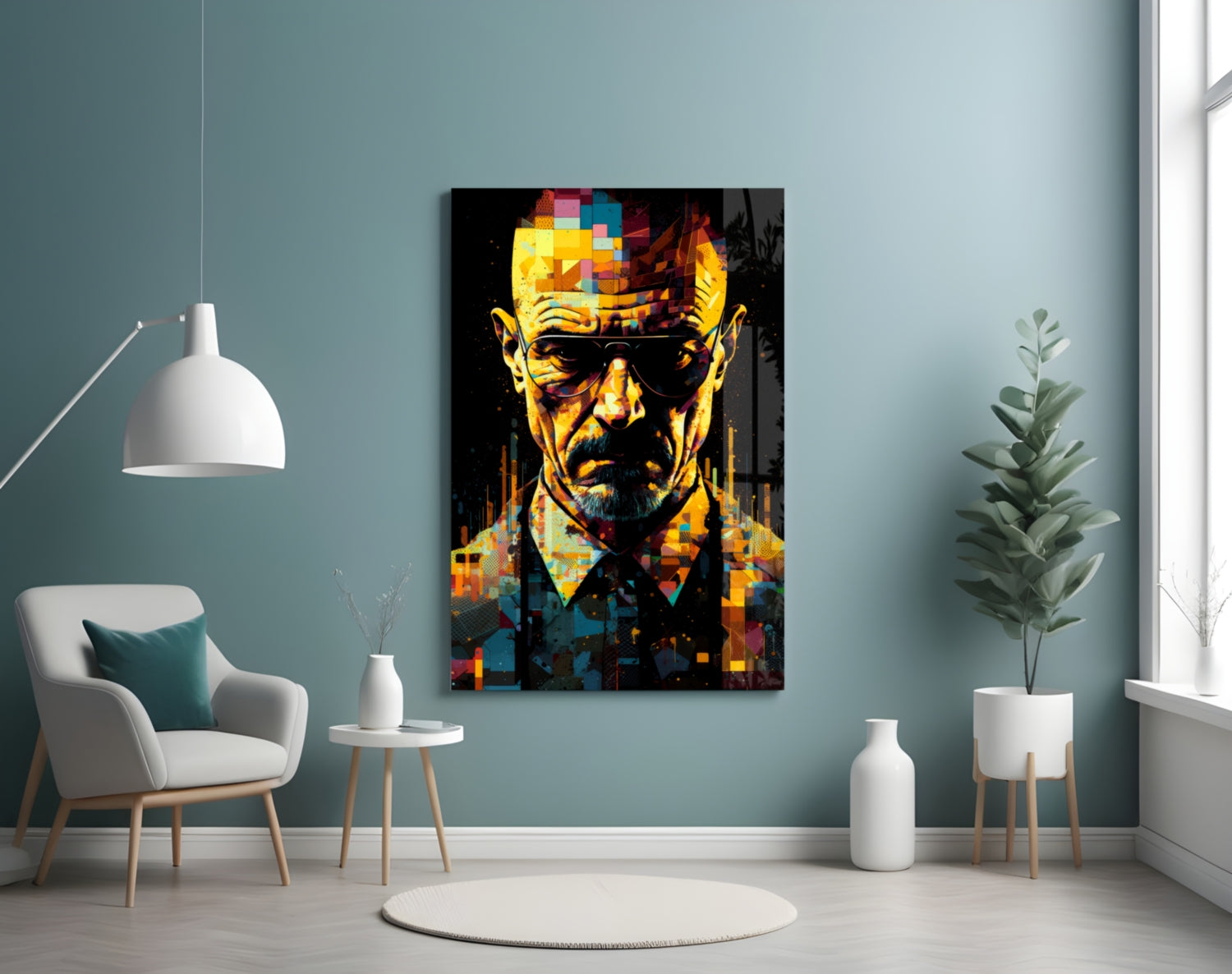 Heisenberg Glass Wall Art || Designer Collection-3