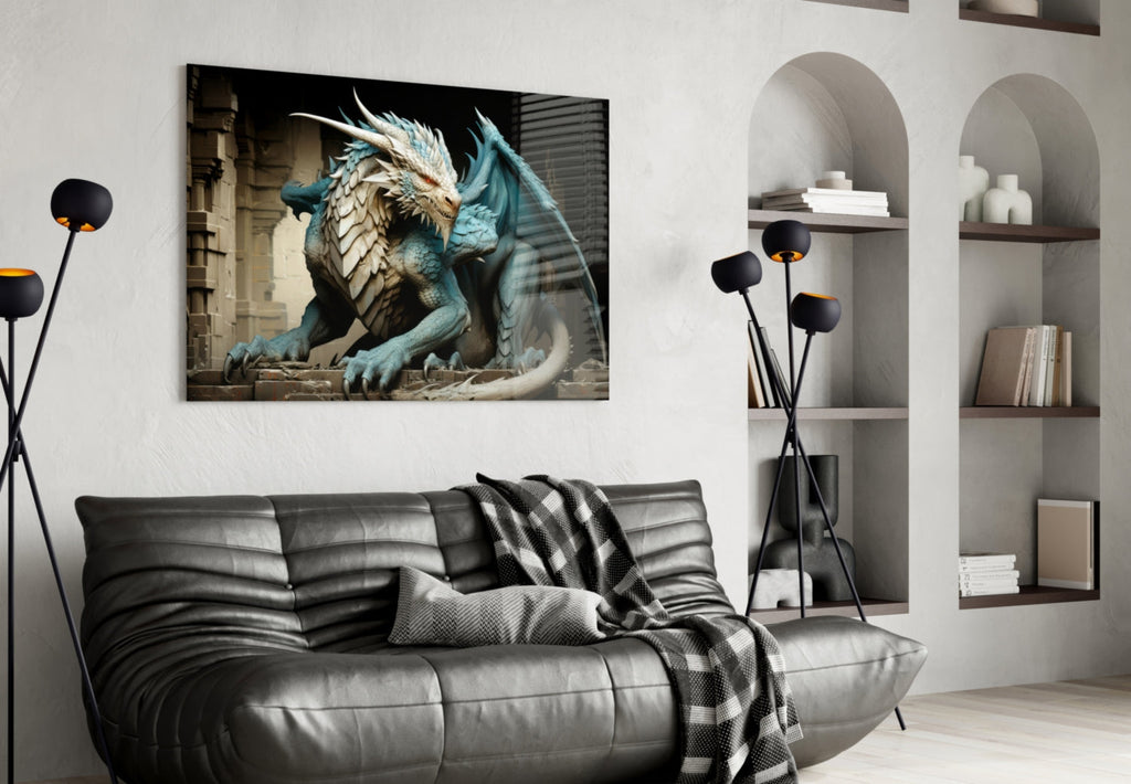 Dragon Glass Wall Art || Designer Collection-3